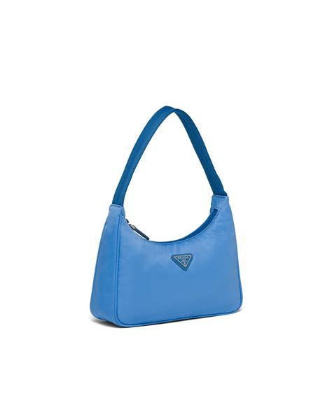 blue prada bag re edition|prada blue nylon bag.